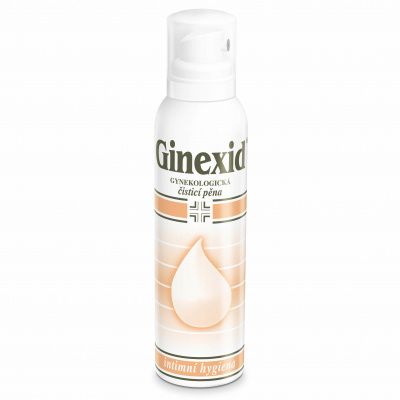 Ginexid Gynekologická čistící pěna 150ml