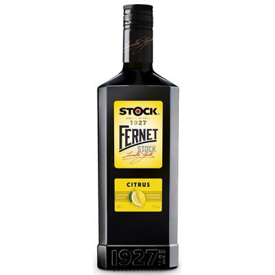 Fernet Citrus 0,5l 27% Stock (holá láhev)