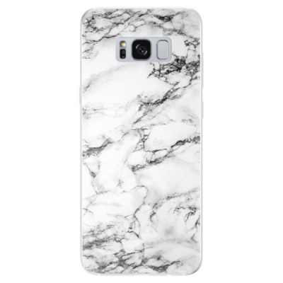 iSaprio Odolné silikonové pouzdro iSaprio - White Marble 01 - Samsung Galaxy S8