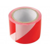 Páska výstražná Extol Craft (9565) červeno-bílá, 75mm x 100m, PE