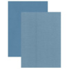 Ursus Barevný papír - perleťová texturovaná čtvrtka modrá