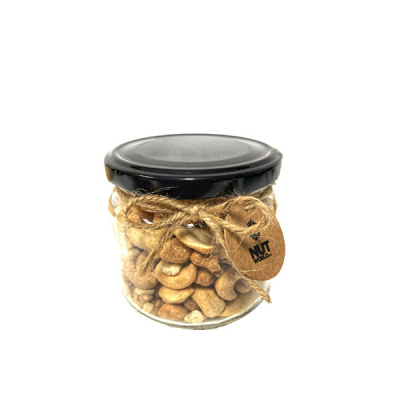 Ořechy Deluxe ve skle - kešu pražené, solené 180 g %