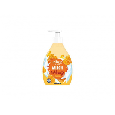 Elkos Milch & Honig Liquid Soap - Mléko A Med Tekuté Mýdlo 500ml