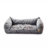 JK ANIMALS, kanape Grey Lux L, pohodlné kanape pro střední a velké psy, 90×65×20 cm