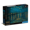 Clementoni - Puzzle Vincent van Gogh: Hvězdná noc nad Rhônou - 1000 dílků