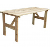 VIKING zahradní stůl dřevěný PŘÍRODNÍ - 200 cm Rojaplast