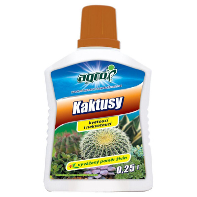 hnojivo AGRO kapalné pro kaktusy 0,25l