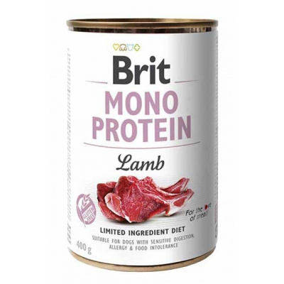 Brit Mono Protein - Lamb konzerva 12x 400 g