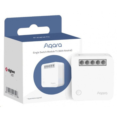 AQARA Spínací modul (se svorkou pro neutrál) Smart Home Single Switch Module T1 (With Neutral) (6970504213296)