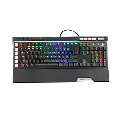 Marvo KG965G, klávesnice US, herní, modré spínače typ drátová (USB), černá, mechanická, RG (YCMWUB65BU00)