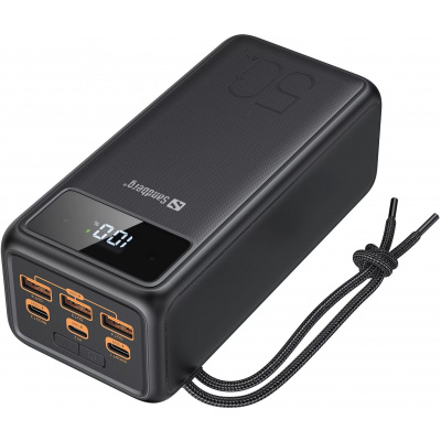 Powerbanka Sandberg Powerbank USB-C PD 130W 50000, černá (420-75)
