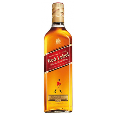 Skotská whisky Johnnie Walker Red Label Alk. 40% Obj. 1,0 l