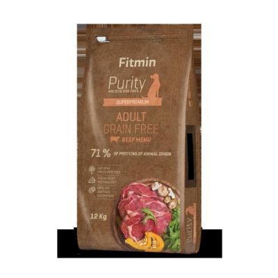 Fitmin dog Purity GF Adult Beef - 12 kg