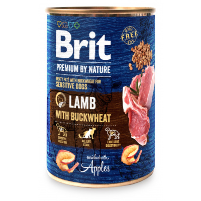 Brit Premium by Nature Lamb with Buckwheat 400g