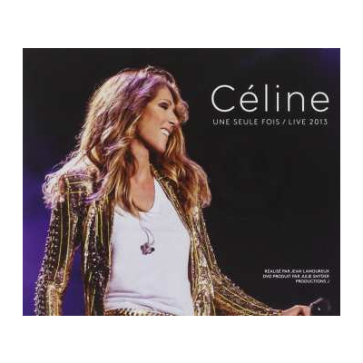 2CD/DVD Céline Dion: Une Seule Fois / Live 2013