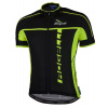 Ultralehký cyklistický dres Rogelli UMBRIA 2.0 s krátkým rukávem, černo-reflexní žlutý 001.247. Oblečení: M