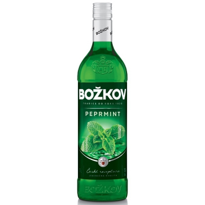 Peprmint 1l 19% Božkov (holá láhev)