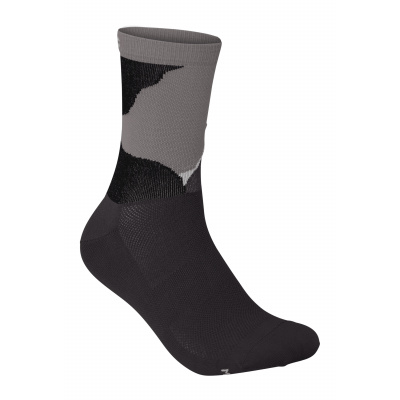 POC Essential Print Sock - Color Splashes Multi Sylvanite Grey Velikost: S