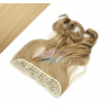 Vlnitý clip in pás 60cm 100% japonský kanekalon - přírodní blond #22