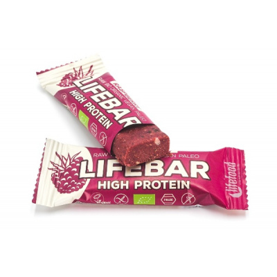 Lifefood BIO Lifebar protein raspberry raw
