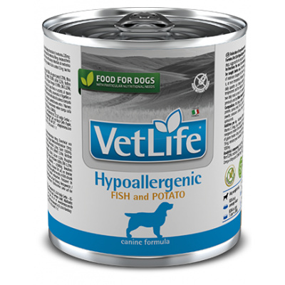 Vet Life Natural Dog Hypoallergenic Fish & Potato 300g