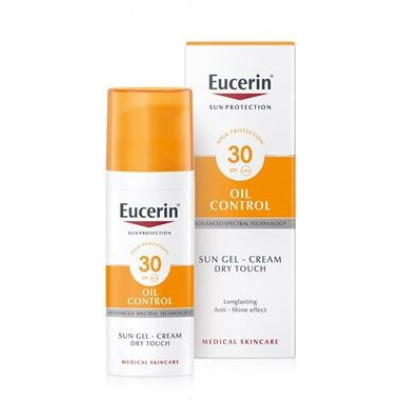 eucerin sun oil control ochranny kremovy gel na oblicej spf 30 50 ml –  Heureka.cz