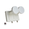 Satelitní konvertor LNB GoSAT GSC-302 Monoblok 4,3 Twin