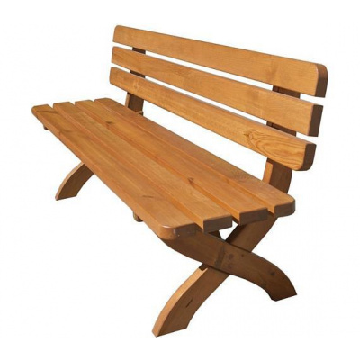 STRONG MASIV zahradní lavice dřevěná - 160cm Rojaplast