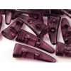 Knoflíky plastové Rohy 40mm - fialové