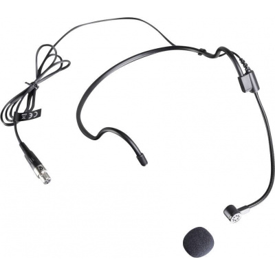 LD Systems LDWS100MH1 headset vokální mikrofon Druh přenosu:kabelový vč. ochrany proti větru