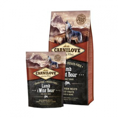 CARNILOVE - Lamb & Wild Boar for Adult dogs balení 12 kg