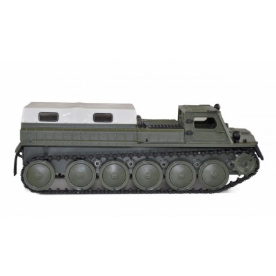 RC model Amewi RC obrněné pásové vozidlo 1:16 RTR olivově zelená replika GAZ-71 (22617)