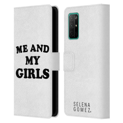 Pouzdro HEAD CASE pro mobil Honor 30s - zpěvačka Selena Gomez - Me and my girls (Otevírací obal, kryt na mobil Honor 30s Selena Gomez - Girls)
