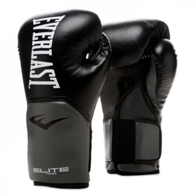 Everlast Elite Performance Training Gloves Black 10oz