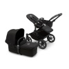 Bugaboo Kombinovaný kočárek Donkey 5 Mono Complet Black Midnight Black/Midnight Black