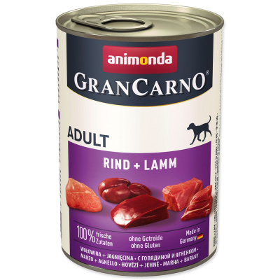 Konzerva Animonda Gran Carno Adult hovězí a jehně 400g-KS
