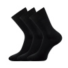 HABIN jednobarevné 100% bavlněné ponožky Lonka 41-42 černá