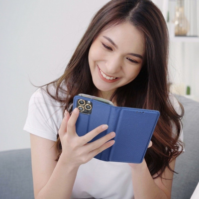 Pouzdro Smart Case book Xiaomi Redmi Note 9 Pro / 9S tmavě modré