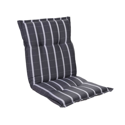 Blumfeldt Prato, čalouněná podložka, podložka na židli, podložka na nižší polohovací křeslo, na zahradní židli, polyester, 50 x 100 x 8 cm (CPT10_10221400_)