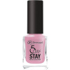 DERMACOL 5 Days Stay Nail Polish No.10 Milk Shake 11 ml