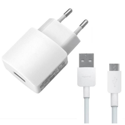 Huawei USB Cestovní nabíječka White HW-050200E01 a Nabíjecí kabel USB C