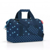 Cestovní taška Reisenthel Allrounder M mixed dots blue | 18 l | modrá | Mixed dots blue | 40x24xV.33,5 cm | Reisenthel | v ruce, přes rameno