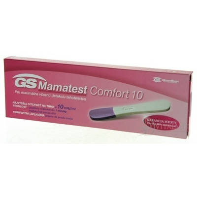 GS Mamatest Comfort 10 těhotenský test 1 ks