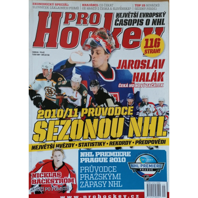 Pro Hockey: Mimořádné vydání před startem NHL 2010/2011 (9/2010)