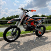 LeramotorsDětská benzínová motorka Pitbike Leramotors SHARK E-START 125ccm 4T 17/14 - oranžová