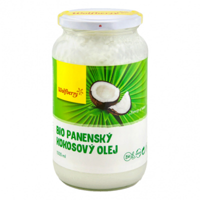 Wolfberry Kokosový olej panenský BIO - 1000ml