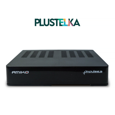 Příjmač Amiko Impulse 3 Plustelka H.265 DVB-T/T2