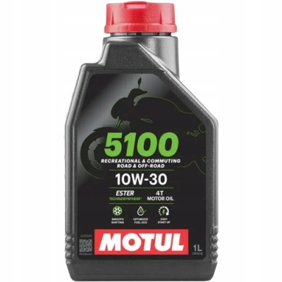 Polosyntetický motorový olej Motul 5100 4T 1 l 10W-30