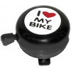 Zvonek M-Wave I love my bike - černý