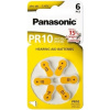 Panasonic baterie do naslouchadel 1.4V Audio 10/PR70 (6ks)